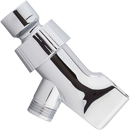 Aqua Elegante Adjustable Shower Arm Bracket - Polished Chrome - color: Polished Chrome