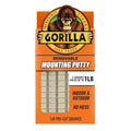 Gorilla Removable Mounting Putty, Natural Tan, 168 Pre-Cut Squares, 1-Pack - size: 168 Squares