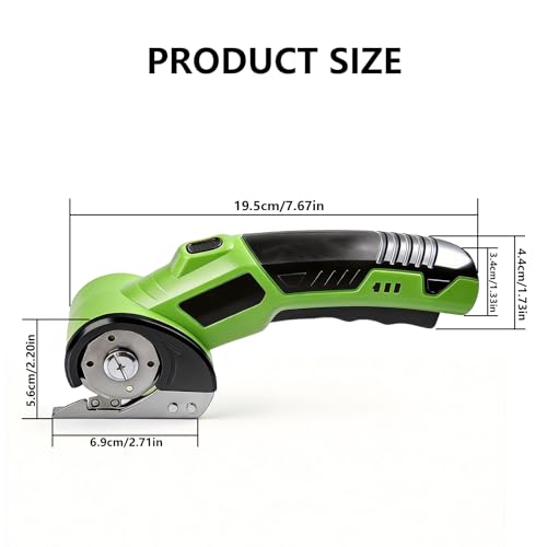 4V Cordless Electric Scissors Heavy Duty Cardboard Electric Cutter