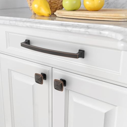 Amerdeco 10 Pack Oil Rubbed Bronze Cabinet Pulls 7.5" - color: Oil Rubbed Bronze, size: 7.5" hole center