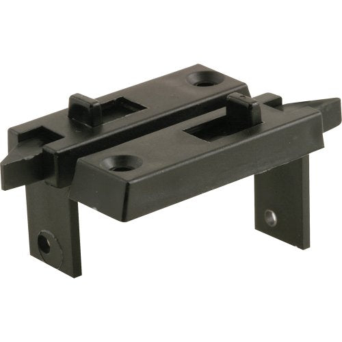 Prime-Line F 2628 Vinyl Spring-Loaded Replacement Window Tilt Latch Pair, 1-11/16" Hole Center, Black (Single Pack) - color: Matte Black, size: 1 Count (Pack of 1)