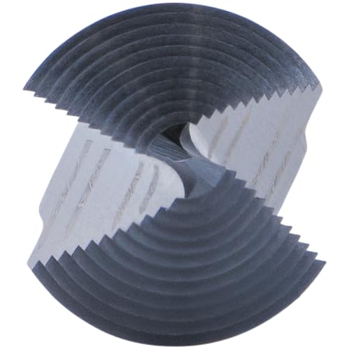 Klein Tools KTSB14 Step Drill Bit #14 Double-Fluted, 3/16 to 7/8-Inch with Easy-to-Read Step Markings and Targets, 3/8-Inch Hex Shank - size: 3/16 to 7/8-Inch, style: Standard