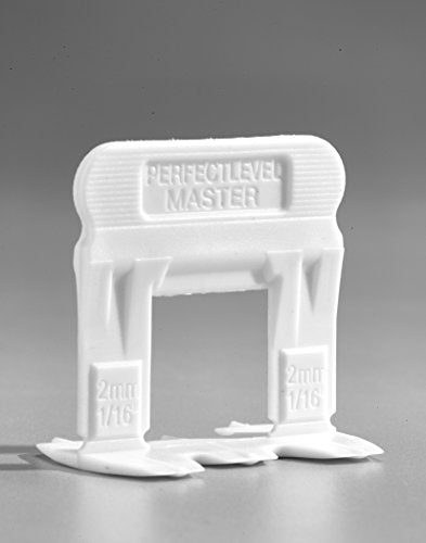 1/16" T-Lock ™ Complete KIT Anti lippage Tile leveling system by PERFECT LEVEL MASTER ™ 300 spacers & 100 wedges in handy bucket ! Tlock