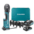 ZUPPER Compact Press Tool Kit for 1/2" to 1-1/4" Copper Pipes - style: MP-2430S (kit with 4 VUS Copper Press Jaws 1/2" to 1-1/4")