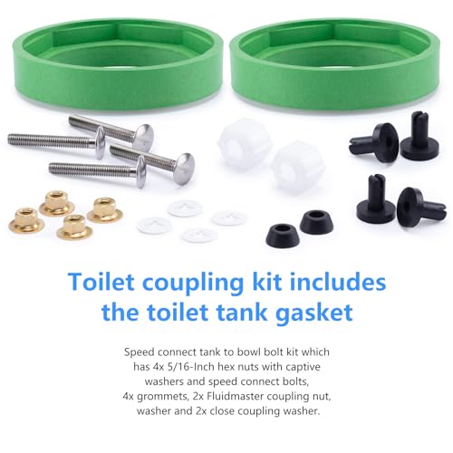 3 Inch Toilet Tank Gasket for Champion 4，2 Pack - color: 2 green sets