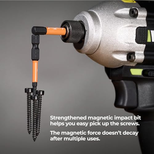 toolant 8 mm Impact Hex Bit Set, 10-Piece, 2-inch - size: 8mm(10pcs)