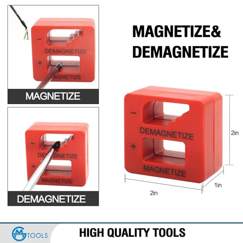 GMTOOLS 118PCS Magnetic Screwdriver Set, Screwdriver Set with Plastic Racking, Precision Screwdriver, Magnetizer Demagnetizer and Magnetic Bowl, Repair Tools Set for DIY and Home Improvement - style: 118PCS Magnetic Screwdriver Set