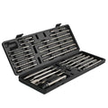 Rotary Hammer Drill Bits Set & Chisels- SDS Plus 27PCS Concrete Masonry Hole Tool with Storage Case for Concrete, Stone, Brick - size: Assorted Sizes, style: Kit (27 Pieces)