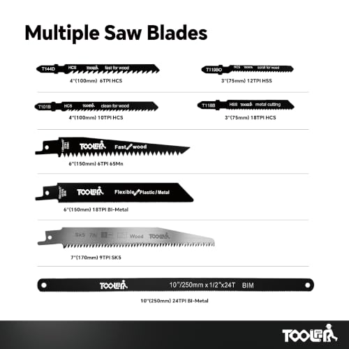 8-In-1 Multi Blades Hand Saw, Drywall, Hacksaw, Jab Saw & Wood Cutter Tool - color: 8-in-1 Yellow
