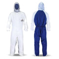 SAS Safety 6939 Moon suit Nylon Cotton Coverall, Extra Large, White - size: X-Large
