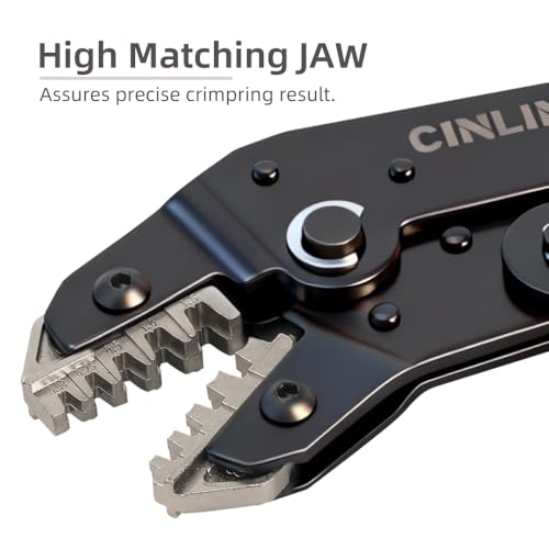 SN-68B Ratcheting Wire Crimping Tools for JST PH 2.0mm, XH 2.5mm, VH 3.96mm, JWPS 4.0mm Pitch, Dupont 2.54mm Pitch, Molex Style AMP JST TYCO Open Barrel Terminals, AWG28-16(0.08-1.5mm²)