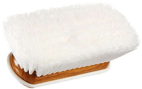STAR BRITE 8" Premium Stiff Bristle Wash Brush - color: White, size: Premium 8" Brush