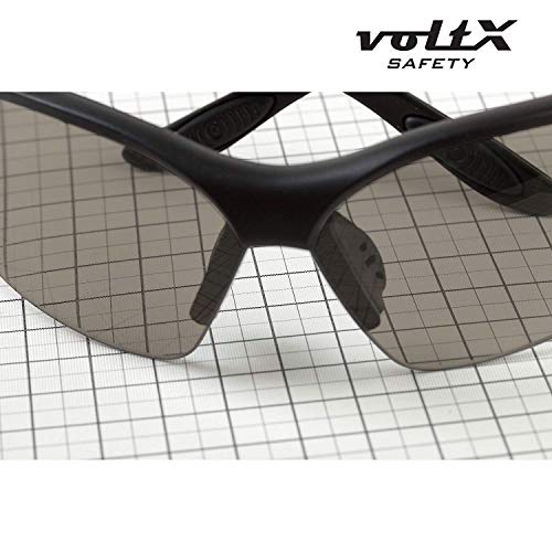 voltX CONSTRUCTOR Smoke Full Lens Reading Safety Glasses +1.0 Dioptre - color: Smoke, size: +1.0 Dioptre