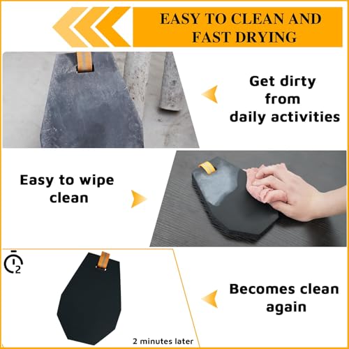 MELOTOUGH Mini Kneeling Pad with Carabiner Clip, Portable 1 Inch Thick NBR Foam Kneeling Pads for Work Construction, Mechanics, Plumbers, Electricians (Orange/Black) - style: Kneeling Pad with Carabiner Clip