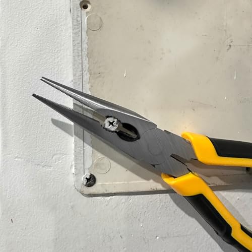 Needle Nose Pliers with Wire's Cutter - Long Nose pliers, Needlenose Pliers,Needle-nose Pliers, Needle Nose Plyers can Screw Loose Nuts and Wind/Cutter Wire's ect.（8.1 in）