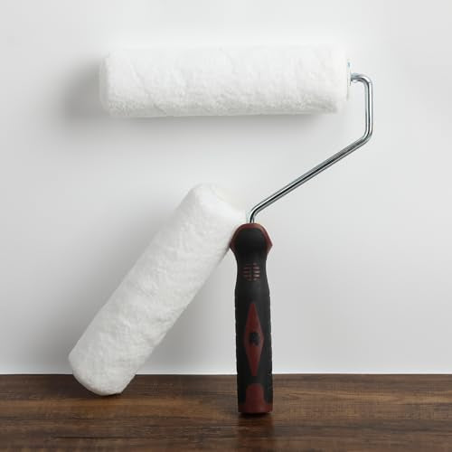 Bates- Paint Roller Covers, 9", 5 Pack, White, Covers for Paint Rollers 9 Inch, 9 Inch Paint Roller Covers, Paint Roller Cover, Paint Roller Covers 9 Inch, Large Paint Roller Covers - color: White, size: 9 Inch, 5 Pack