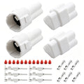 2 PACK 3Pin Motorcycle Connector Kit - style: 2 PACK 3Pin