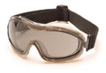 Low Profile Chemical Splash Goggles, Gray Anti-Fog Lens - color: Gray Anti-fog Lens