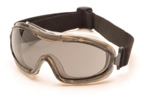 Low Profile Chemical Splash Goggles, Gray Anti-Fog Lens - color: Gray Anti-fog Lens