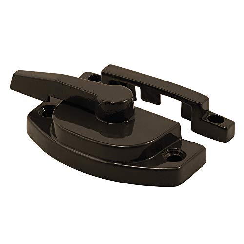 Prime-Line Sash Lock F 2763 2-1/16 In., Diecast Bronze Baked-On Enamel Double Hung Window Lock (Single Pack) - color: Bronze