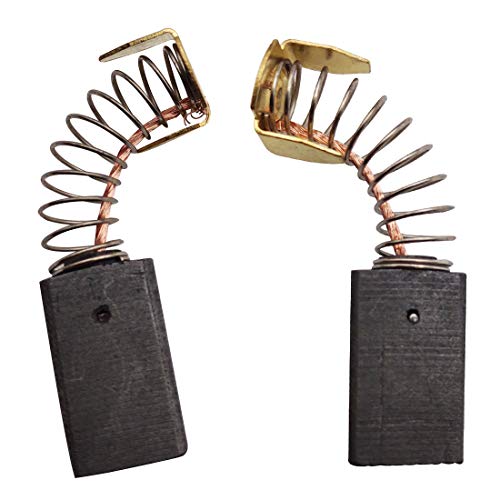 30Pcs Electric Motor Carbon Brushes, Self Stop Replacement Repair Tool Part 6x10x17mm for Electrri Hammer, Electric Pick 103A (0.236"x0.39"x0.67") - size: 103A