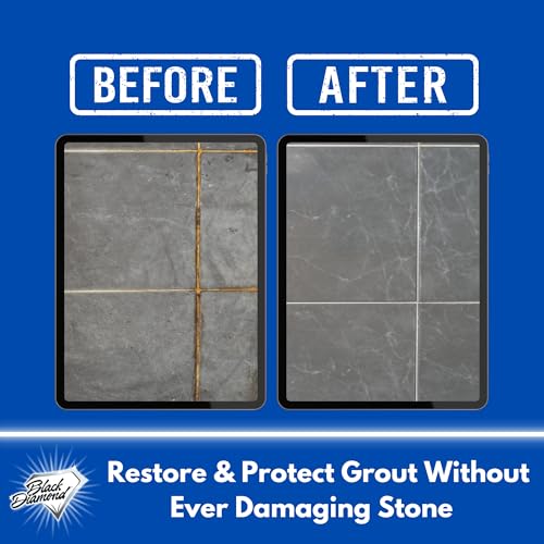 Ultimate Grout Cleaner for Tile & Grout, Acid-Free Stain Remover QT/Brush - size: 32 Fl Oz (Pack of 1)