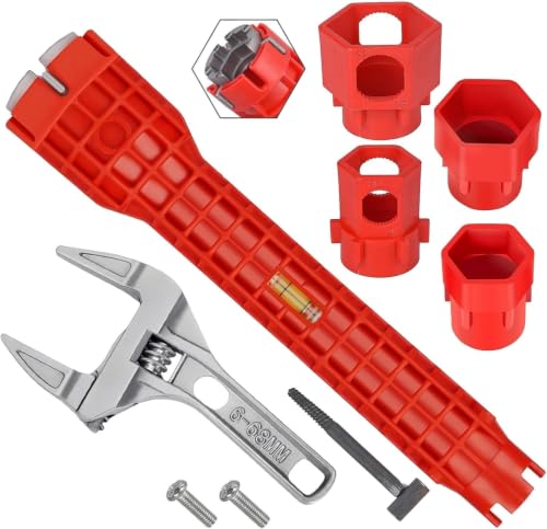 14-in-1 Faucet & Sink Installer Wrench Kit for Tight Spaces
