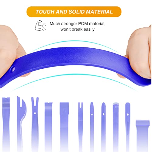 GOOACC 13PCS Nylon Trim Removal Tool Set - color: Blue, size: 13Pcs