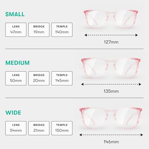 Stoggles Square Wide Fit Z87.1 Certified Polycarbonate Safety Glasses - color: Blush, size: Wide