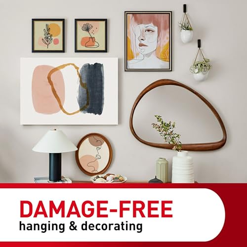 Command 8 lb Universal Hangers, 3 Hangers, 8 Strips - size: Jumbo, style: 3 Hangers