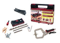 Milescraft Pocket Jig 200XCJ - Woodworking Tool Bundle with Double Barrel & Single Barrel Pocket Hole Jigs, 2" Face Clamp, Accessories