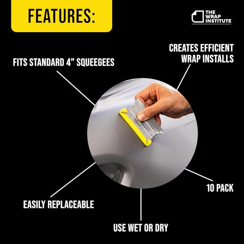 The Wrap Institute - Banana Buffer - for Wet or Dry Vinyl/PPF Applications - 10 Pack