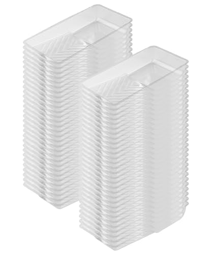 Bates- Paint Tray Liner, 4 Inch, 60 Pack, Clear, Plastic Disposable Paint Tray for Painting Walls - color: Clear, size: 60 Pack 4 Inch