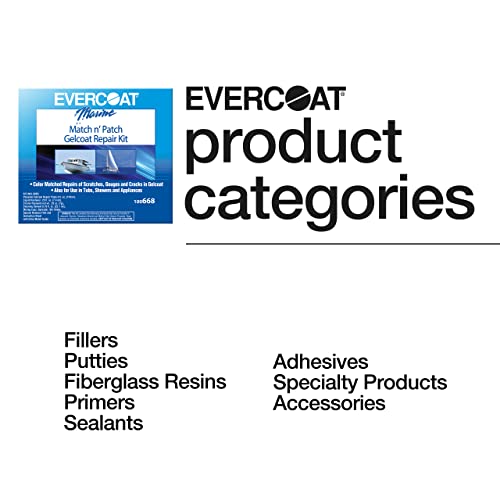 Evercoat Marine Match N'Patch Repair Kit - Repairs Nicks, Gouges & Scratches - 1 Count
