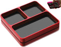 Magnetic Tool Tray for RC Car Drone Electronics Repair Small Parts - color: Red