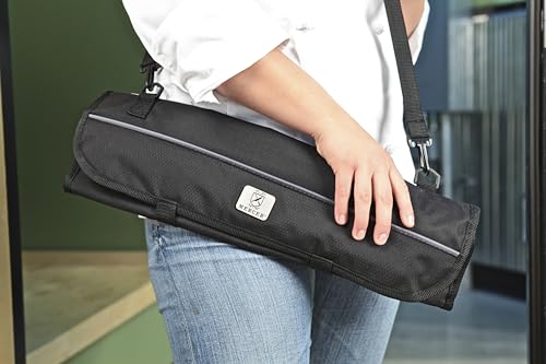 Mercer Culinary 7-Pocket Knife Roll, Black - style: 7-pocket Knife Roll