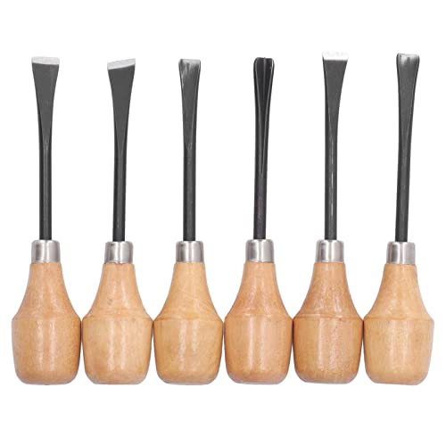 Hand Carving Tool Set, Gouges and Woodworking Chisel Set Wood Carving Chisel Set Kit Sculpture Hand Tools Hemispherical Handle DIY Art Craft Accessories