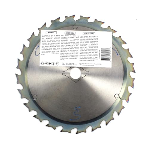 Framing Saw Blade 6-1/2" 24-Tooth Arbor: 5/8", Framing/General Wood Cutting Circular Saw Blade, Cutting Head with Special Anti-Heat Adhesion Coating, Long Life, High Finish,W6-1/2 24T Teeth TA - size: 6-1/2" 24T