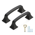 Ravinte Matte Black Cabinet Handles Cabinet Pulls, 3 Inch, 10 Pack - color: Matte Black, size: 3 Inch Hole Center