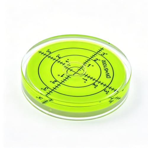Universal universal level, bubble level tool, circular 2.4 inches, 60mm (acrylic) - color: Acrylic