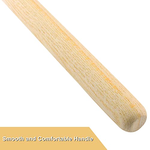 Jiozermi 2 Pcs Drum Mallet, Beige, 13.22 Inches for Drums Snare Drums - color: Beige