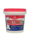 Red Devil 0542 ONETIME Lightweight Spackle Wall Repair, Spackling for Holes Drywall, 1/2 Pint, White, 8 Ounce, Made in USA (Pack of 12) - size: Pack of 12, style: 1/2 Pint