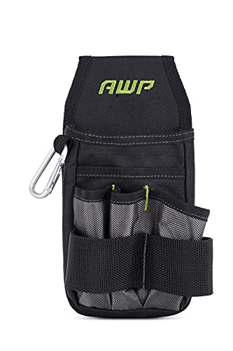 AWP Tool Pouch, Electrician Tool Pouch, Premium, Professional Multi-Pocket Organizer - size: 4 Pack, style: 7 Pocket Holster