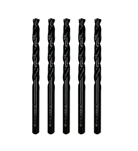 9/32inch HSS M35 Cobalt Twist Drill Bits for Metal - size: 9/32inch (5pcs)