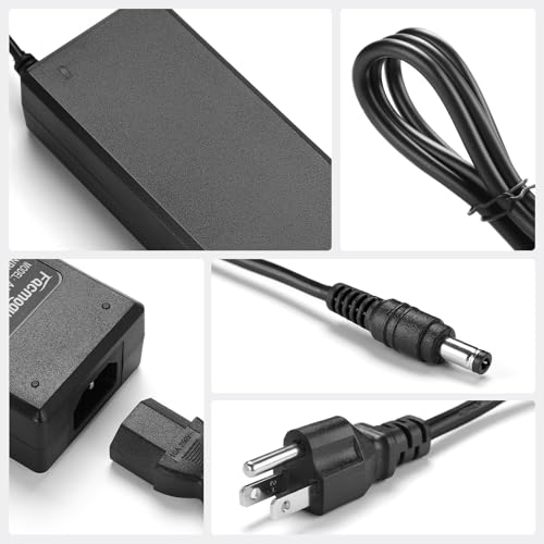 Facmogu 12V 8A AC to DC Converter Power Adapter, 96W AC 100-240V to DC 12V - size: 12V 8A (2 Prong Plug)