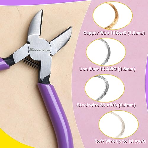 SPEEDWOX Mini Diagonal Pliers Flush Cut Pliers Micro Cutter - style: Diagonal Pliers