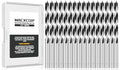 16Pcs 1/4" Brad Point Wood Drill Bit Set - size: 1/4" - 16pcs
