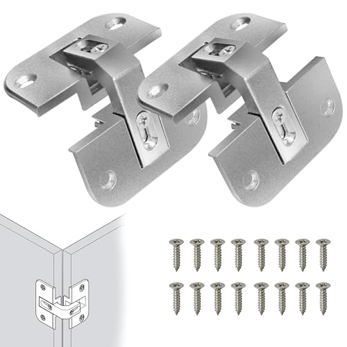 2-Pack Adjustable Concealed Pie-Cut Corner Cabinet Hinge 343.90.710 Hinges - size: 2 Pack