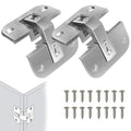 2-Pack Adjustable Concealed Pie-Cut Corner Cabinet Hinge 343.90.710 Hinges - size: 2 Pack