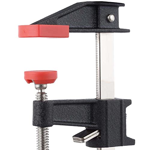 BESSEY GSCC4PK-C Clamp Set for Woodworking, F-style with Wood Handle, Replaceable Pads, 2 x 6 In and 2 x 12 In, 600 lb, Red/Black/Silver - size: 2 x 6 IN and 2 x 12 In., style: 600 lb (Set of 2)